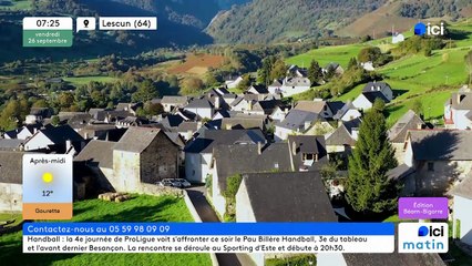 26/09/2025 - ici matin par ici Béarn Bigorre en vidéo