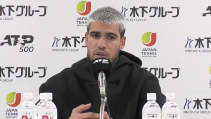 Tennis - Tokyo 2025 - Carlos Alcaraz sur sa blessure : "J'étais préoccupé, je me sentais mal..."