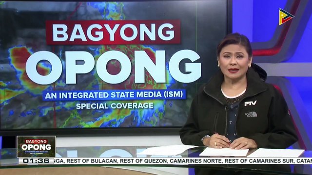 Samar Island, ilang oras na binayo ng hangin na sinabayan pa ng malakas na buhos ng ulan; higit 8,000 na indibidwal, nananatili sa evacuation centers | ulat ni Ryan Lesigues