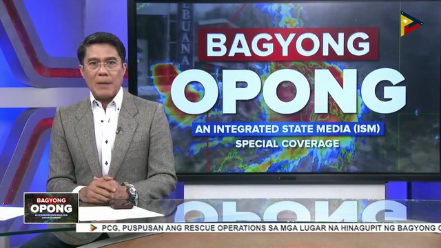 Mga lugar na hinagupit ng Bagyong #OpongPH, mahigpit na binabantayan ng DSWD para sa paghahatid ng agarang tulong | ulat ni Noel Talacay