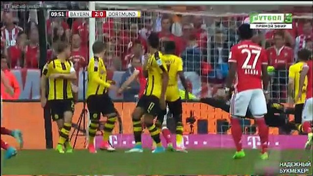 Bayern Munich 4-1 Borussia Dortmund - Goals and Highlights (8/4/2017)