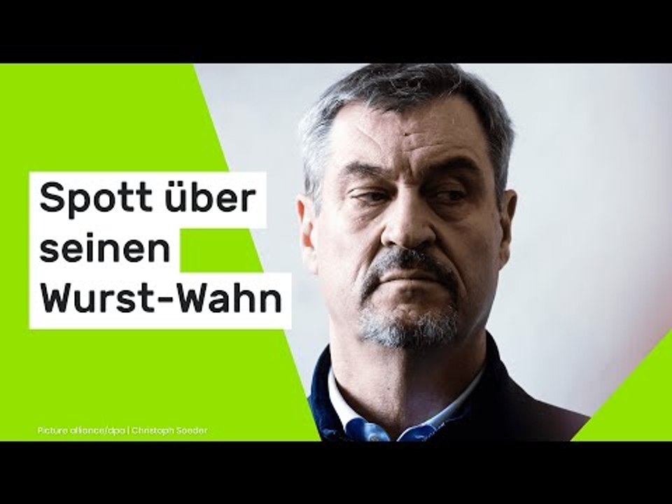 Markus Söder: Spott über seinen Wurst-Wahn - Französisches TV macht CSU-Chef zur Witzfigur