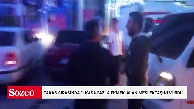 Fırıncı, takas sırasında '1 kasa fazla ekmek' alan meslektaşını vurdu