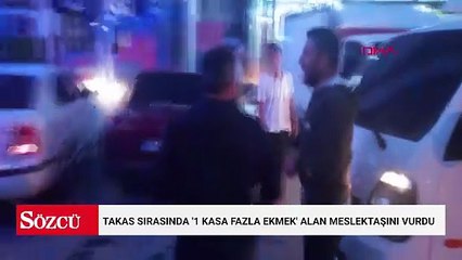 Fırıncı, takas sırasında '1 kasa fazla ekmek' alan meslektaşını vurdu