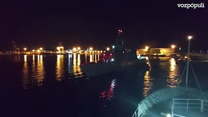 El buque 'Furor' zarpa desde Cartagena para apoyar a la flotilla que se dirige a Gaza