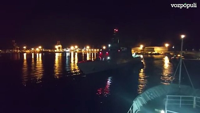 El buque 'Furor' zarpa desde Cartagena para apoyar a la flotilla que se dirige a Gaza