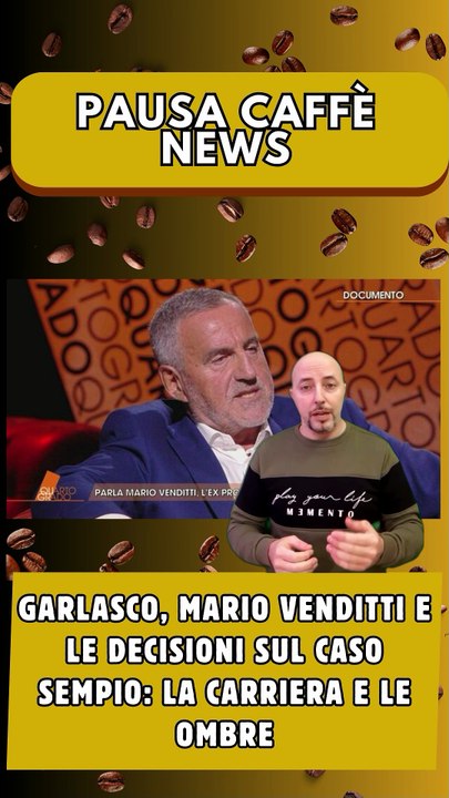 Garlasco, Mario Venditti e le decisioni sul caso Sempio la carriera e le ombre