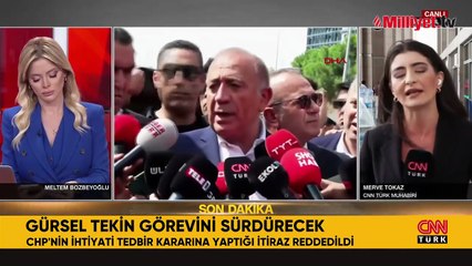 CHP'nin itirazı reddedildi: Gürsel Tekin görevini sürdürecek