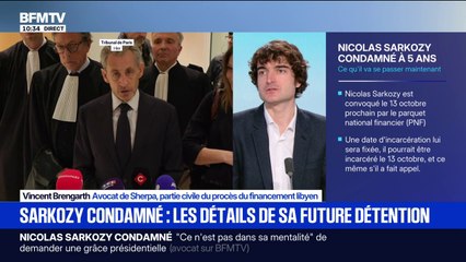 "Une peine conforme à ce que la loi prévoit", déclare Vincent Brengarth, avocat de Sherpa, partie civile du procès du financement libyen