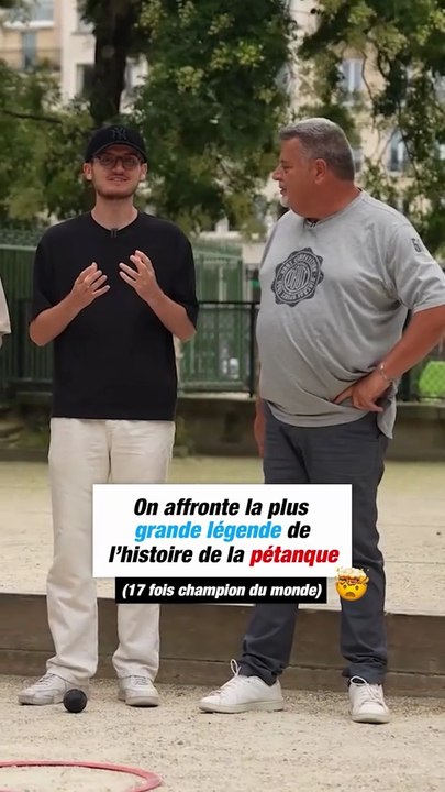 On affronte la plus grande légende de l'histoire de la pétanque (17 fois champion du monde) 🤯🤯