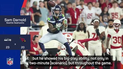 Smith-Njigba is comfortable in big moments - Darnold