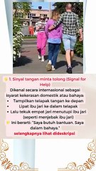 🖐️ apa itu Sinyal tangan minta tolong (Signal for Help)