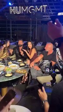 فيديو… تصرفات سيرين عبد النور مع سيف نبيل تضع زوجها في موقف محرج