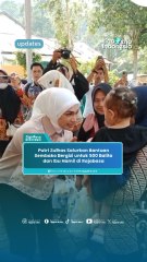 Putri Zulhas Salurkan Bantuan Sembako Bergizi untuk 500 Balita dan Ibu Hamil di Rajabasa