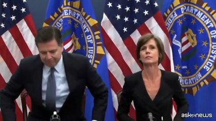 L'Ex direttore dell'Fbi Comey, che accusò Trump, incriminato