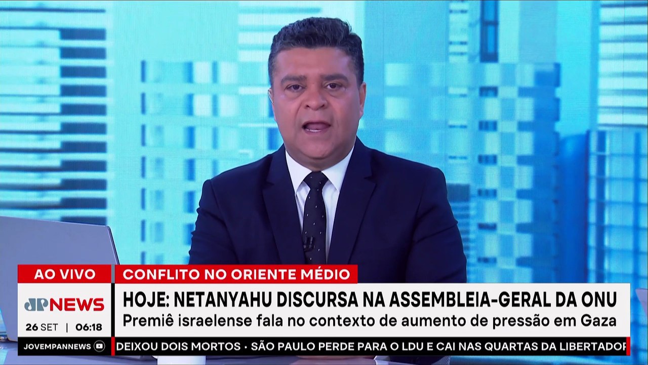 Netanyahu discursa na Assembleia Geral da ONU nesta sexta (26)