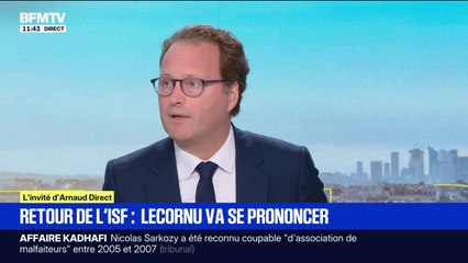 Retour de l'ISF: "Nous sommes très opposés à ça", déclare le député Ensemble Sylvain Maillard