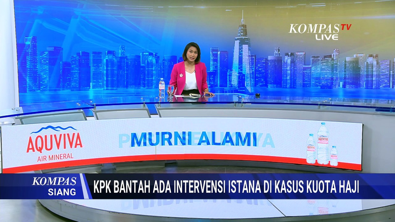KPK Bantah Ada Intervensi Istana dalam Penetapan Tersangka Korupsi Kuota Haji | KOMPAS SIANG