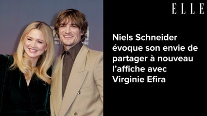 Niels Schneider évoque son envie de partager à nouveau l’affiche avec Virginie Efira
