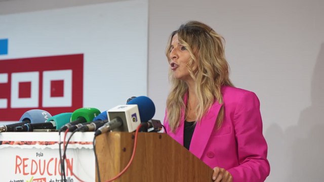 Yolanda Díaz carga contra la patronal por sus críticas a la reducción de jornada: Garamendi no sabe lo que es trabajar 40 horas a la semana