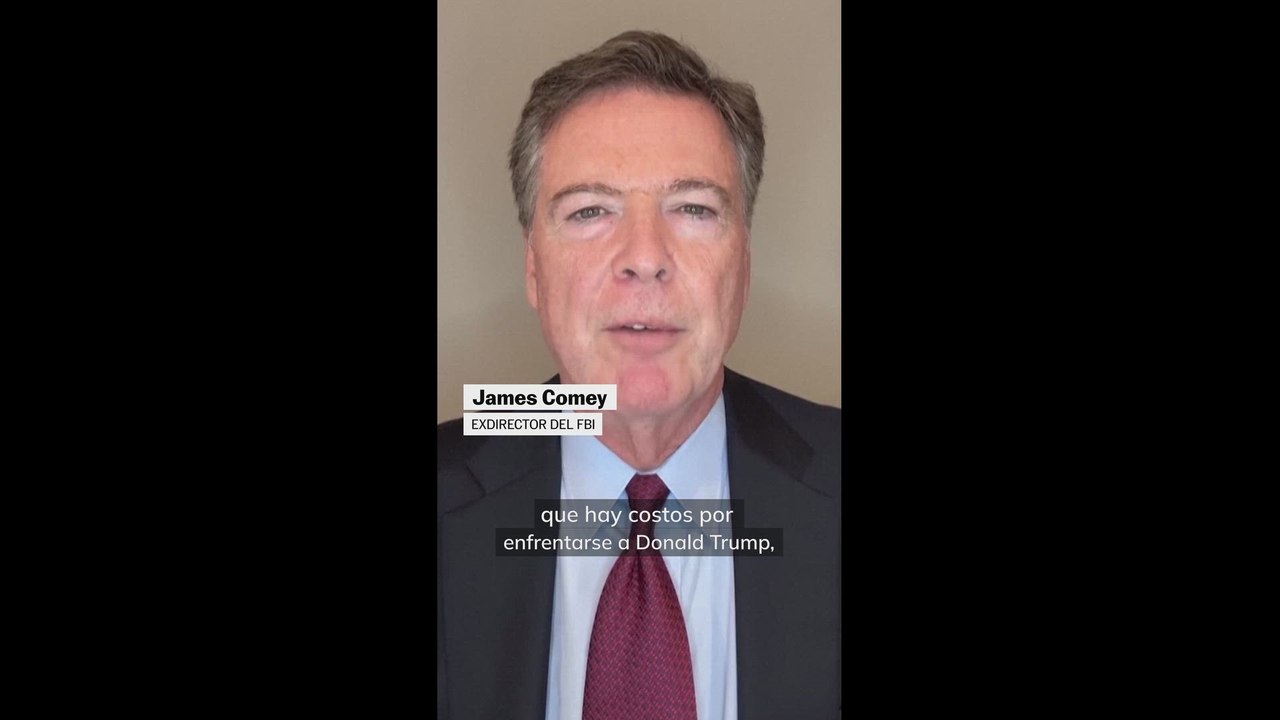 El Departamento de Justicia de Trump imputa al exdirector del FBI James Comey