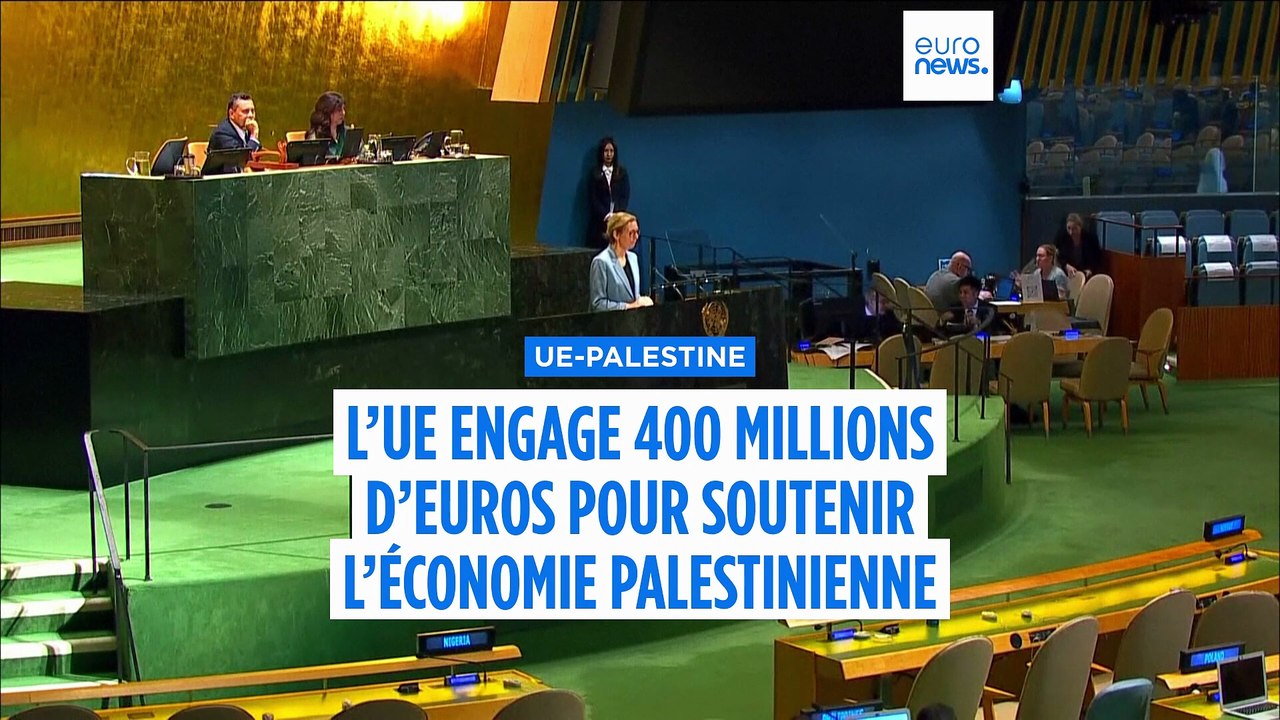 L'UE signe un accord financier de 400 millions d'euros en faveur de la Palestine