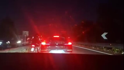 Asse Mediano, l'assalto dei rapinatori ad un automobilista