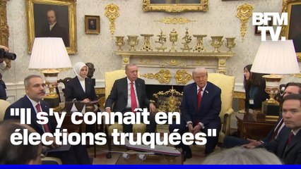 Donald Trump affirme que Recep Tayyip Erdogan s'y connaît "mieux que personne" en "élections truquées"