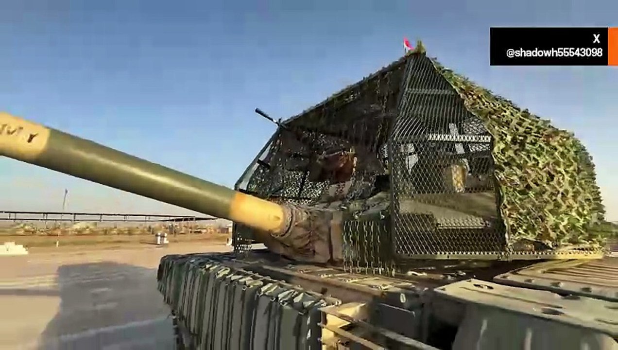 Irak moderniseert T-90S/IQ-tanks met extra bepantsering tegen drones en antitankwapens