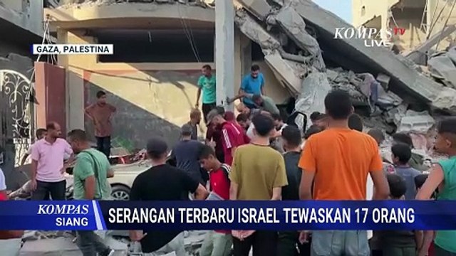 17 Orang di Gaza Tewas Akibat Serangan Udara Israel, Termasuk Perempuan dan Anak-Anak