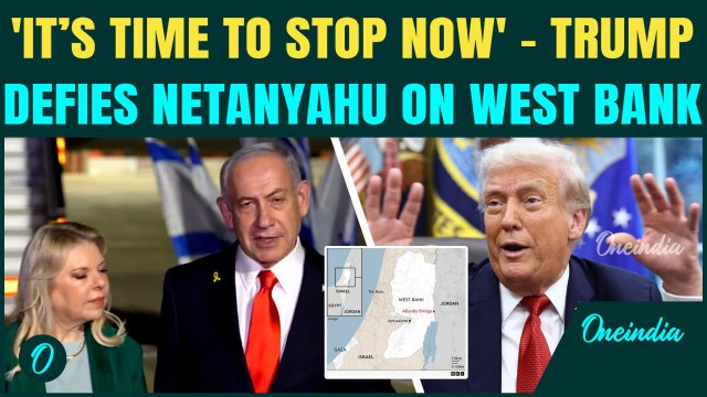 Trump Shocks Israel: 'I Will Not Allow Annexation of the West Bank' | Gaza Peace Deal ‘Coming Soon’?