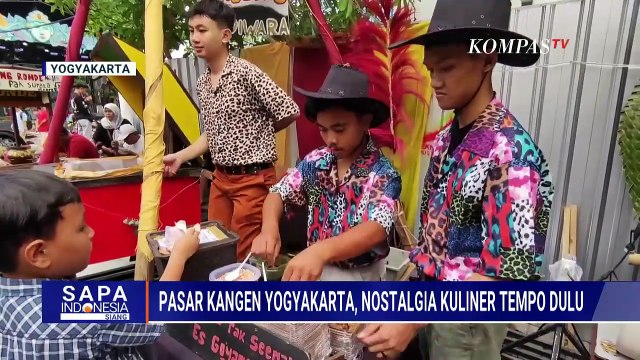 Pasar Kangen Yogyakarta, Surga Kuliner Tradisional dan Barang Lawas Bikin Nostalgia