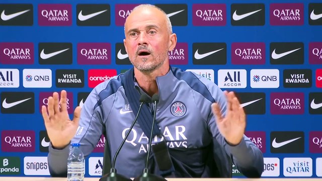 Luis Enrique : « Ce n’est pas comme aller à Auchan » - Foot - Ligue 1 - PSG