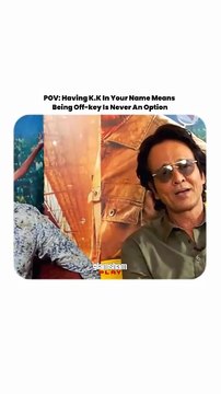 When your name has k.k in it, being pitch-perfect is basically in your dna 🎶🔥 #glamsham #kk #bollywoodmusic #legend #singersofindia #neveroffkey glamsham, kk, bollywood music, legend, singers of india, never off key