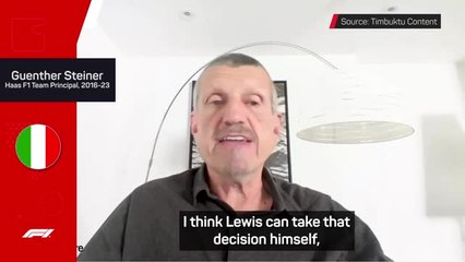 Steiner thinks Hamilton is close to retirement