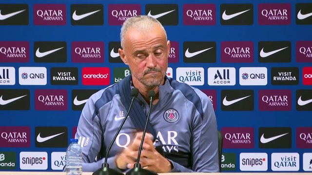 Luis Enrique : « Les jeunes ont de la qualité, technique, physique. Bien sûr qu'ils peuvent aider l'équipe » - Foot - Ligue 1 - PSG