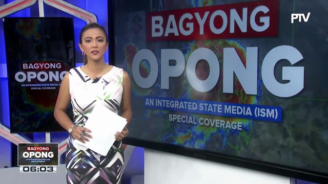 Bagyong Opong, nag-iwan ng matinding pinsala sa Samar, Leyte, Romblon at Bicol region | ulat ni Floyd Brenz