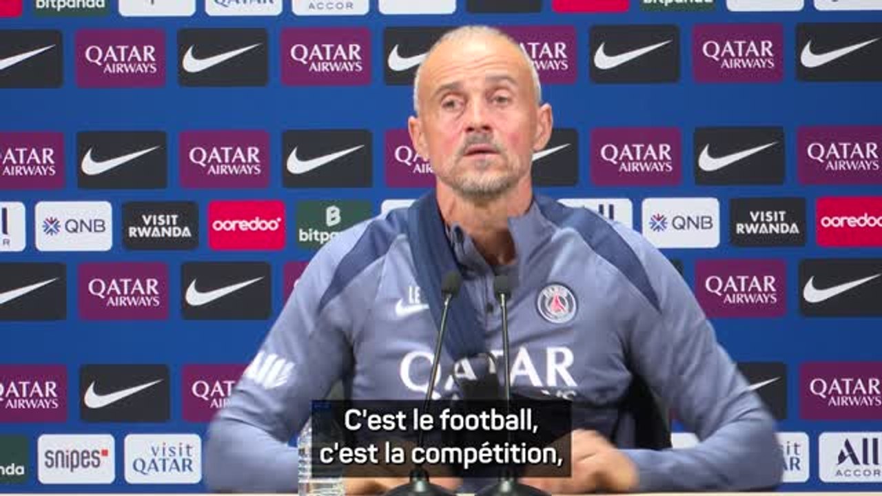 PSG - Luis Enrique sur la blessure de Marquinhos : "Je ne suis pas préoccupé"