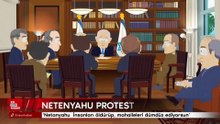 South Park'tan Netanyahu protestosu