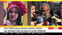 Triple crimen narco: testimonio del abuelo de Morena y Brenda en el velorio
