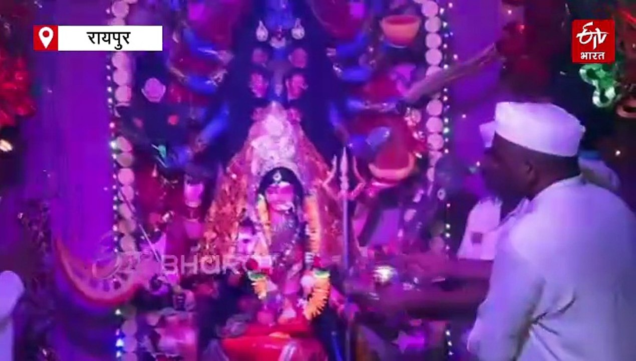रायपुर सेंट्रल जेल में दुर्गा पूजा, बंदियों ने तैयार की मूर्ति, 771 कैदियों ने रखा उपवास