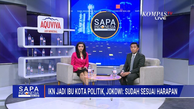 Jokowi Apresiasi Keputusan Presiden Prabowo soal IKN Jadi Ibu Kota Politik | SAPA MALAM