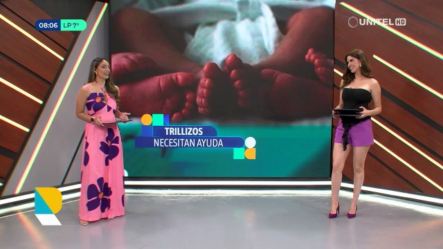 Nacen trillizas en Cochabamba, fueron prematuras y su familia necesita ayuda para su sustento