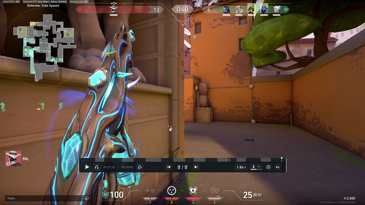 1v5 clutch!!