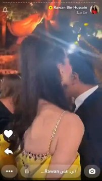 روان بن حسين تثير الجدل بنظراتها وأحاديث جانبية مع أحمد أبو هشيمة