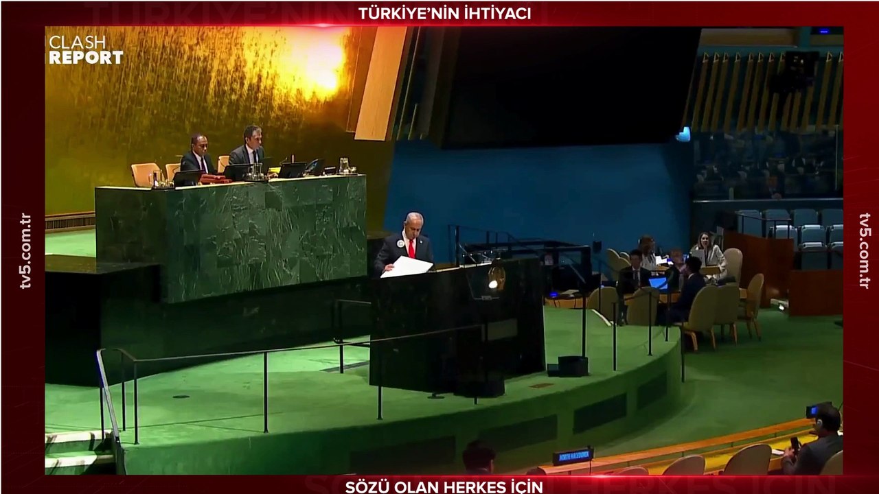 BM’de Netanyahu protestosu: Kürsüye çıktı salon boşaldı