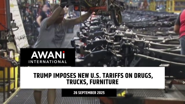 Trump imposes new U.S. tariffs on drugs, trucks, furniture