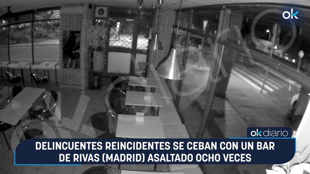 Delincuentes reincidentes se ceban con un bar de Rivas (Madrid) asaltado ocho veces