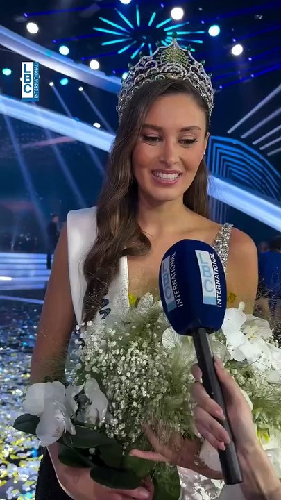 فيديو.. أول تعليق لـ ندى كوسا ملكة جمال لبنان 2024 بعد تتويجها مباشرة