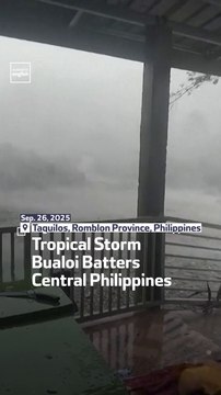Tropical Storm Bualoi Batters Central Philippines